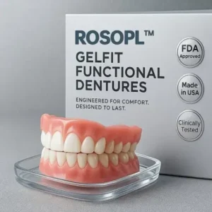 ROSOPL™GelFit Functional Dentures