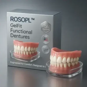 ROSOPL™-Dentures: Natural Comfort & Perfect Fit