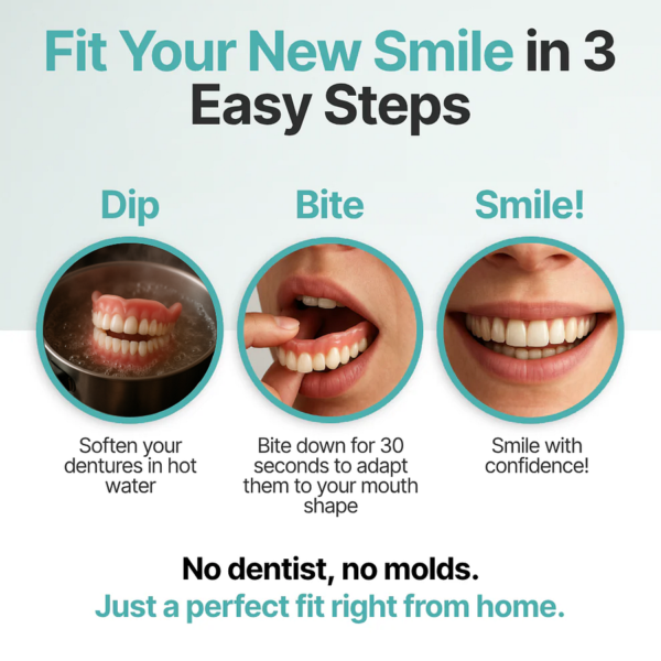 ROSOPL™  Custom-Fit Full Functional Dentures - Image 4