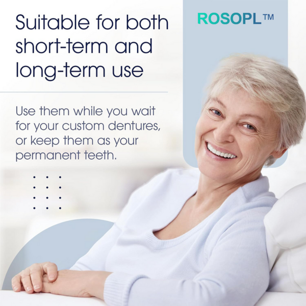 ROSOPL™ – Immediate Dentures: The Ultimate Fit You Can’t Resist!