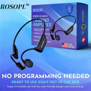 ROSOPL Bluetooth Rechargeable OTC Hearing Aids